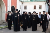 Delegation of Egyptian monks visits the holy sites of Moscow