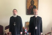 Russian Orthodox Church representative meets with Metropolitan Silouan of Mount Lebanon