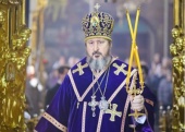 Патриаршее поздравление митрополиту Чебоксарскому Савватию с 55-летием со дня рождения