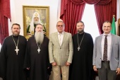 Посол Российской Федерации в Израиле посетил Русскую духовную миссию в Иерусалиме