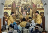 Председатель Синодального отдела по монастырям и монашеству возглавил престольный праздник Заиконоспасского ставропигиального мужского монастыря г. Москвы