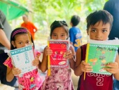 Филиппинско-Вьетнамская епархия помогла собрать в школу детей из города Тайабас