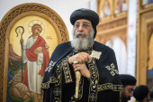 The Coptic Patriarch expressed sorrow and protest over the prosecution of Metropolitan Jonathan