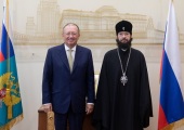 Голова Відділу зовнішніх церковних зв'язків зустрівся з ректором Дипломатичної академії МЗС Росії