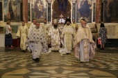 Представитель Русской Церкви принял участие в престольном празднике Александро-Невского собора в Софии