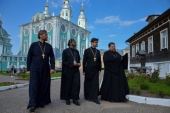 Hierarchs of the Malankara Church visit Metropolitanate of Smolensk