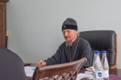 Патриарший экзарх всея Беларуси возглавил очередное заседание Ученого совета Минской духовной академии