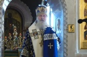 В Алексеевском ставропигиальном монастыре столицы состоялось празднование в честь главной святыни обители — иконы Божией Матери «Всецарица»