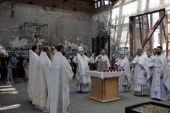 Архиепископ Владикавказский Герасим и духовенство епархии приняли участие в траурных мероприятиях в Беслане