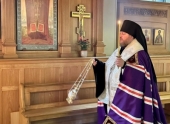 Епископ Сурожский Матфей совершил в Успенском соборе Лондона панихиду по приснопамятному митрополиту Никодиму (Ротову)