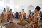 Глава Ярославской митрополии освятил храм на территории больницы скорой помощи города Ярославля