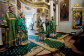 В день памяти благоверного князя Даниила Московского в Даниловом монастыре Москвы отметили 40-летие возрождения обители