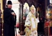 Патриарший экзарх Западной Европы принял участие в престольных торжествах Александро-Невского собора в Париже