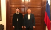 Представитель Русской Православной Церкви встретился с послом Российской Федерации в Ливане