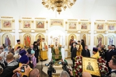 Святейший Патриарх Кирилл совершил освящение гарнизонного храма Тихоокеанского флота в Вилючинске