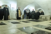 У Донському монастирі м. Москви молитовно вшанували пам'ять похованих в обителі представників грузинських царських та князівських родів