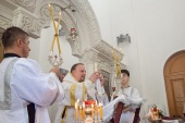 Епископ Венский Алексий возглавил престольные торжества храма в честь Архистратига Божия Михаила г. Лаа ан дер Тайя (Австрия)