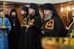 Слово архимандрита Феодосия (Нестерова) при наречении во епископа Ноябрьского