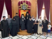 Предстоятель Єрусалимської Православної Церкви прийняв архієпископа Рузського Тихона
