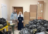 Казанська єпархія передала продукти та посуд до білгородського церковного штабу допомоги біженцям. Інформаційне зведення про допомогу біженцям (від 20 вересня 2023 року)