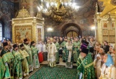 Митрополит Каширский Феогност возглавил праздничное богослужение в Иосифо-Волоцком ставропигиальном монастыре
