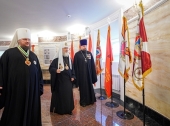 Святіший Патріарх Кирил відвідав музей військового духовенства у Богоявленському кафедральному соборі Костроми
