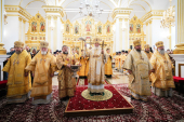 Патриарший визит в Костромскую митрополию. Освящение воссозданного Богоявленского собора Костромского кремля