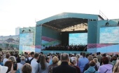 Во Владивостоке состоялся праздничный концерт в ознаменование завершения строительства в городе Спасо-Преображенского собора