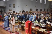 Иерарх Московского Патриархата принял участие в празднике крестной славы сербского прихода в Вене