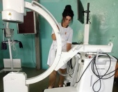 Церковна лікарня святителя Алексія передала цифровий рентген до донецької лікарні