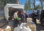 Крымская митрополия передала более двух тонн помощи в Васильевку на Донбассе. Информационная сводка о помощи беженцам (от 27 сентября 2023 года)