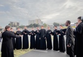 Хор Московской духовной академии выступил в Эфиопии на торжествах, посвященных празднику Крестовоздвижения