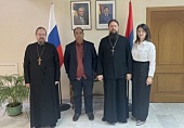 Председатель миссионерского отдела Патриаршего экзархата Африки встретился с послом Маврикия в России