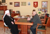Митрополит Ставропольский Кирилл встретился с президентом Клуба военачальников РФ
