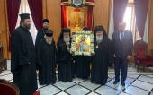 Предстоятель Иерусалимской Православной Церкви принял делегацию из Пермского края