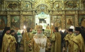 В Донском ставропигиальном монастыре г. Москвы почтили память святителя Тихона, Патриарха Московского и всея России