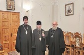 И.о. председателя Экспертного совета по церковному искусству, архитектуре и реставрации посетил Крымскую митрополию