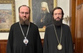 Metropolitan Anthony of Volokolamsk meets with acting Patriarchal Exarch of Africa