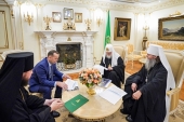 Святіший Патріарх Кирил зустрівся з губернатором Курганської області та головою Курганської митрополії