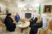 Святейший Патриарх Кирилл встретился с губернатором Курганской области и главой Курганской митрополии