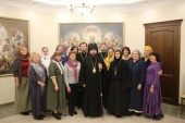 Председатель Комиссии Русской Православной Церкви по развитию паломничества и принесению святынь принял участие в рабочей встрече с представителями паломнических служб