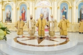 В день памяти святителя Иннокентия, епископа Пензенского и Саратовского, в Пензе совершено соборное архиерейское богослужение