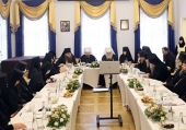 Состоялось очередное собрание игуменов и игумений ставропигиальных монастырей