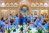 В Алма-Ате молитвенно отметили 20-летие возрождения и 115-летие основания Иверско-Серафимовского монастыря
