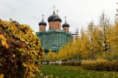 Завершились работы по реставрации фасадов Большого Донского собора Донского монастыря Москвы