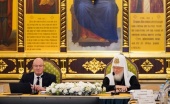 Святіший Патріарх Кирил очолив засідання опікунської ради Фонду зі збереження та розвитку Соловецького архіпелагу