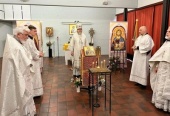 В новообразованной общине в немецком городе Хузуме совершено первое архиерейское богослужение