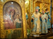 В столицу Калмыкии с Алтая доставили чудотворный образ Божией Матери «Казанская-Коробейниковская»