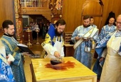 Состоялось великое освящение храма Казанской иконы Божией Матери в шведском Вестеросе