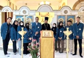 Храм Русской Церкви в индонезийском городе Сурабая посетили студенты одного из старейших университетов Индонезии